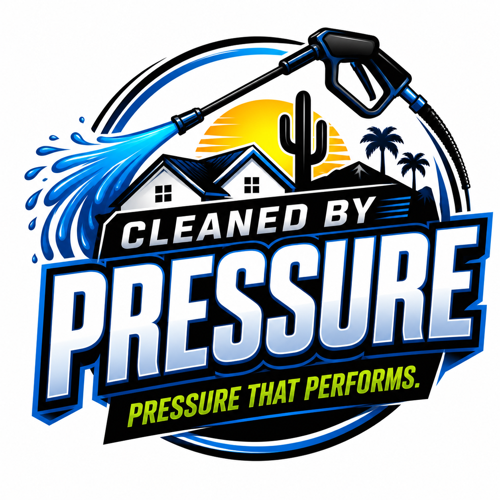 Cleaned by Pressure logo
